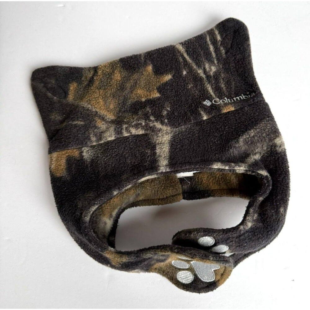 Columbia Infant Winter Fleece Snow Hat Camouflage with Ear Flaps One Size